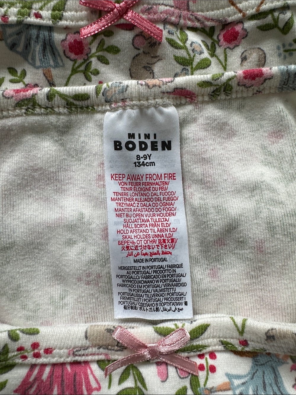 Mini Boden Girls' Ballerina Nutcracker Underwear - 7 Pack - Pink & Cream - Picture 3 of 4